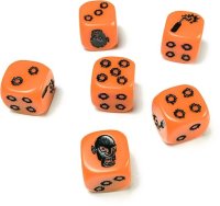 Zombicide - Orange Dice Würfel-Set (6 Stk)