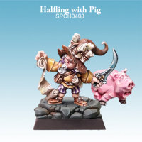 Spellcrow: Umbra Turris - Halfling with Pig (1)