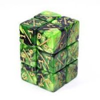 Green & Black Counters for Magic - Set of 8