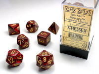 Chessex : Speckled Mercury Polyhedral 7-Die Set